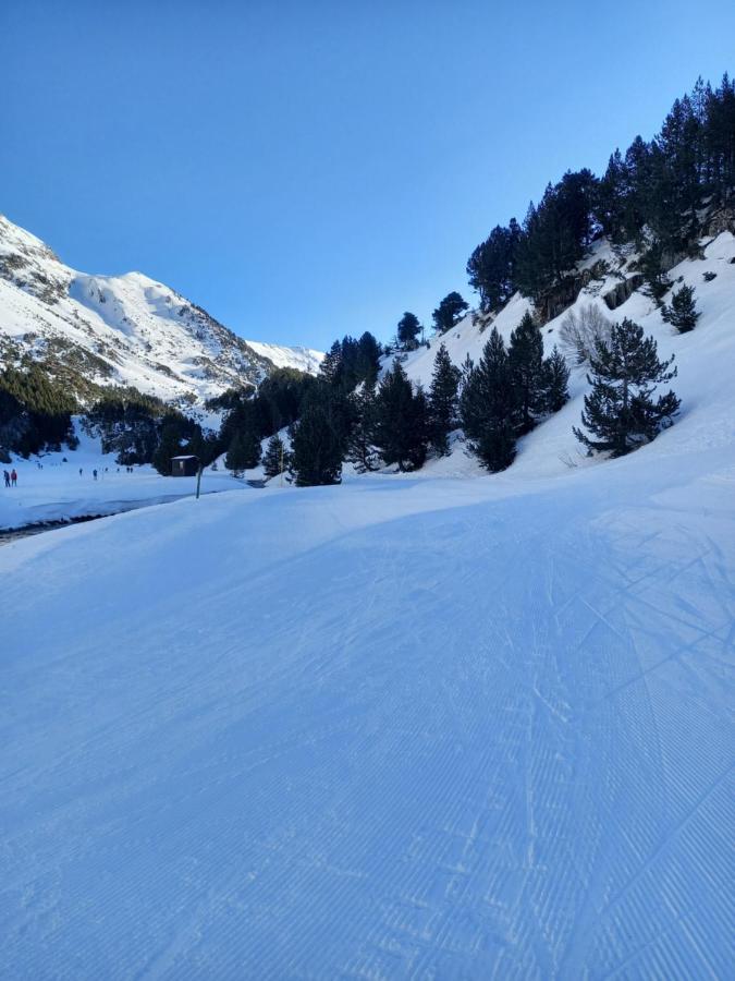 Ferienwohnung Pyros De Benas Benasque Exterior foto